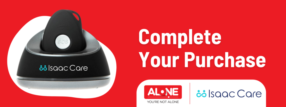 Isaac Fall Alarm 24/7 Call Centre Supported (ALONE)